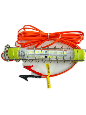100W ضد آب چراغ ماهیگیری / 12V چراغ ماهیگیری زیر آب برای ماهی مرکب کریل