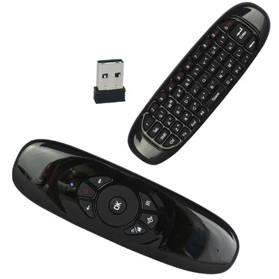 کنترل از راه دور هواپیما صفحه کلید C120 با صفحه کلید QWERTY با عملکرد کلید عملکرد آرمیچر IR