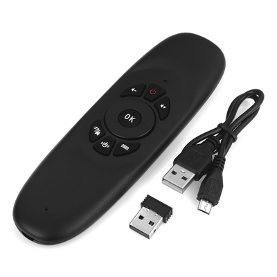 صفحه کلید کنترل از راه دور بی سیم کنترل از راه دور کنترل قابل شارژ برای PC / TV BOX