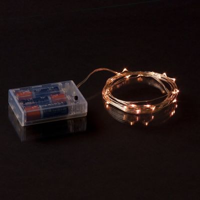 چراغ های رشته ای میکرو LED های داخلی / خارجی درخشان با 7 عدد سیم نقره ای