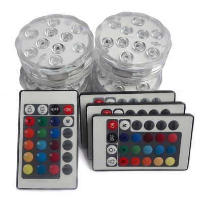 نور سنسور RGB حرکت نور شب فعال، چراغ زیر دریایی چراغ برای Centerpieces