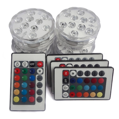 نور سنسور RGB حرکت نور شب فعال، چراغ زیر دریایی چراغ برای Centerpieces
